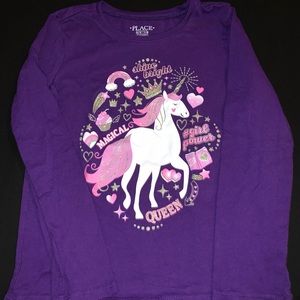 Children’s Place Girl’s Longsleeve Graphic Tee
